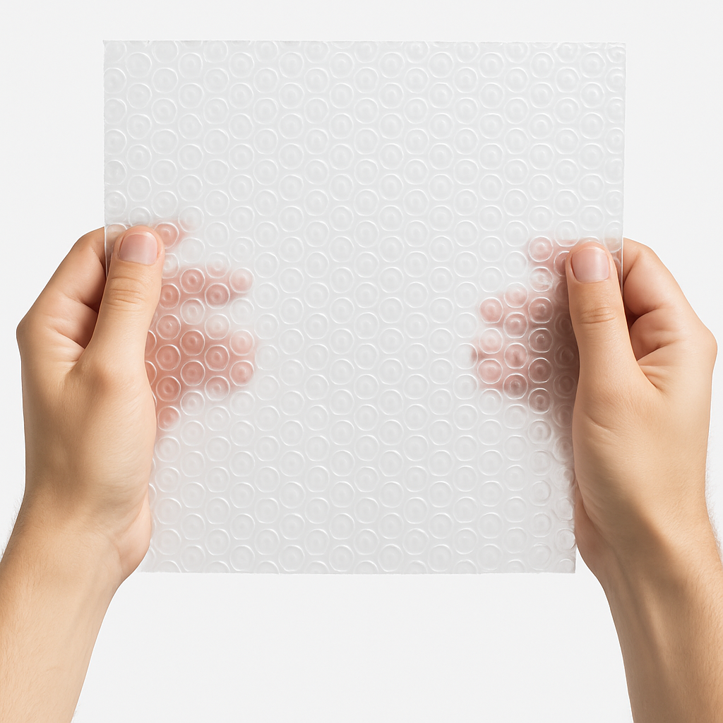 Bubble Wrap Roll, Heavy Duty 40 GSM, Clear, 3 M x 37.5 CM, Packaging Cushioning for Fragile Items, Box of 8 Rolls